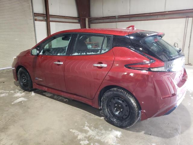 1N4AZ1CP6JC305663 - 2018 NISSAN LEAF S RED photo 2