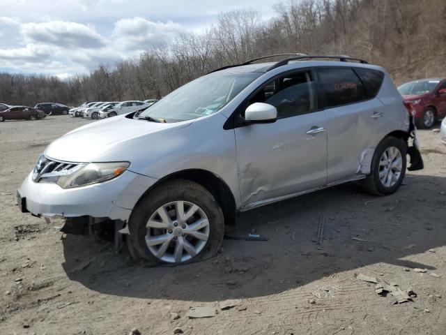 JN8AZ1MWXEW516857 - 2014 NISSAN MURANO S SILVER photo 1