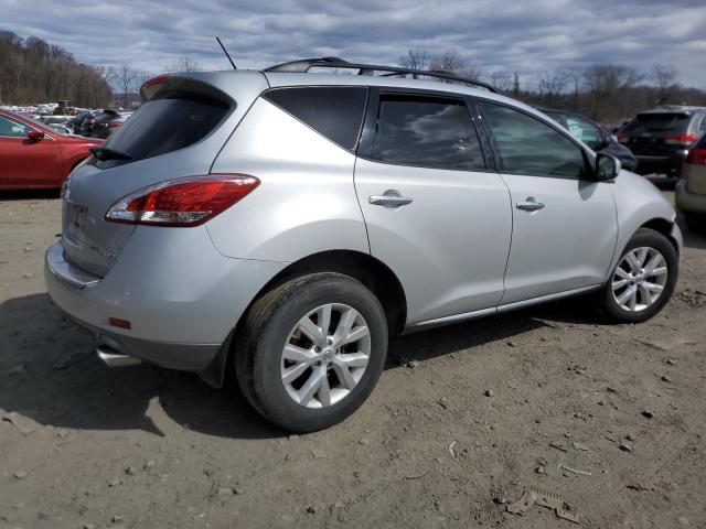 JN8AZ1MWXEW516857 - 2014 NISSAN MURANO S SILVER photo 3