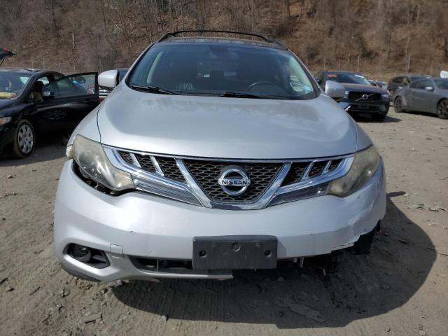 JN8AZ1MWXEW516857 - 2014 NISSAN MURANO S SILVER photo 5