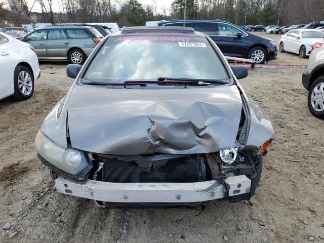 2HGFG12856H539573 - 2006 HONDA CIVIC EX GRAY photo 5