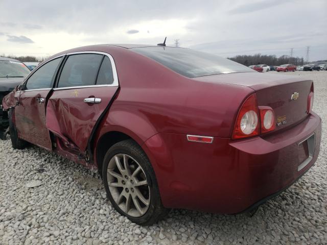 1G1ZK57789F171731 - 2009 CHEVROLET MALIBU LTZ მუქწითელი ფოტო 3