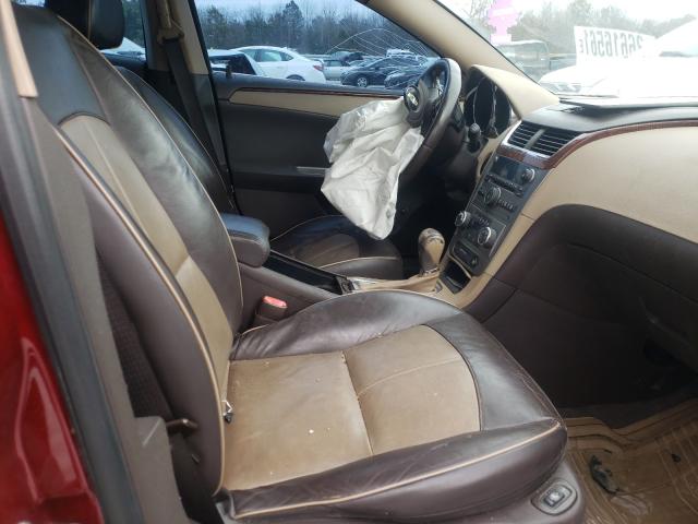 1G1ZK57789F171731 - 2009 CHEVROLET MALIBU LTZ მუქწითელი ფოტო 5