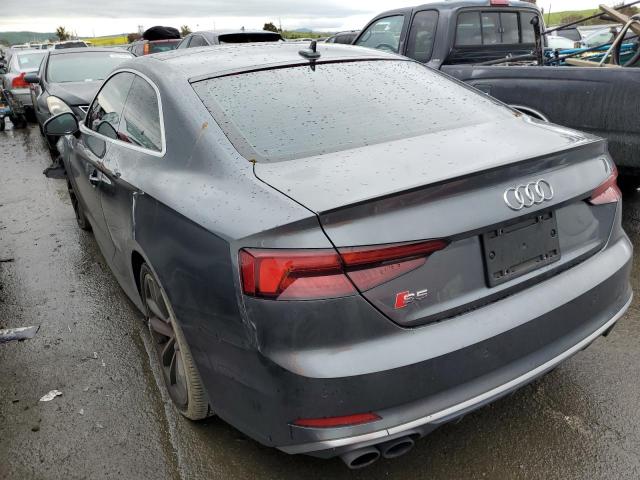 WAUP4AF58JA028620 - 2018 AUDI S5 PREMIUM PLUS GRAY photo 2