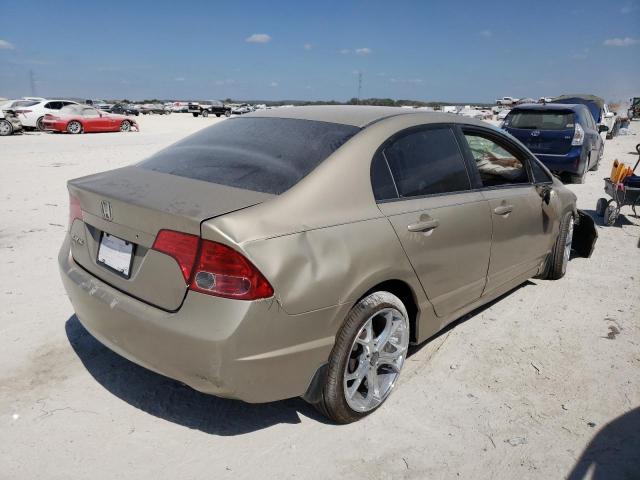 1HGFA15538L092945 - 2008 HONDA CIVIC LX TAN photo 4