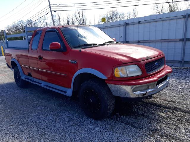 2FTFX28L2VCA54478 - 1997 FORD F250 RED photo 4