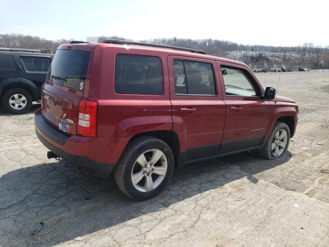 1C4NJRFB9DD189715 - 2013 JEEP PATRIOT LATITUDE MAROON photo 3