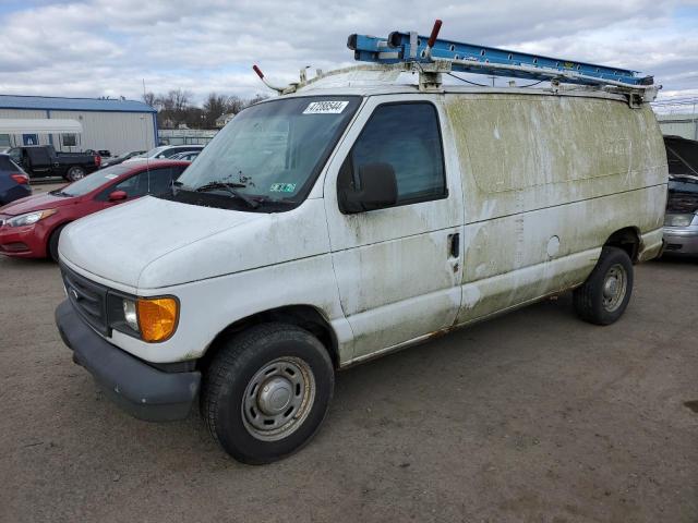 1FTRE14W45HA16322 - 2005 FORD ECONOLINE E150 VAN WHITE photo 1