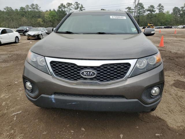 5XYKU3A63DG375074 - 2013 KIA SORENTO EX BROWN photo 5