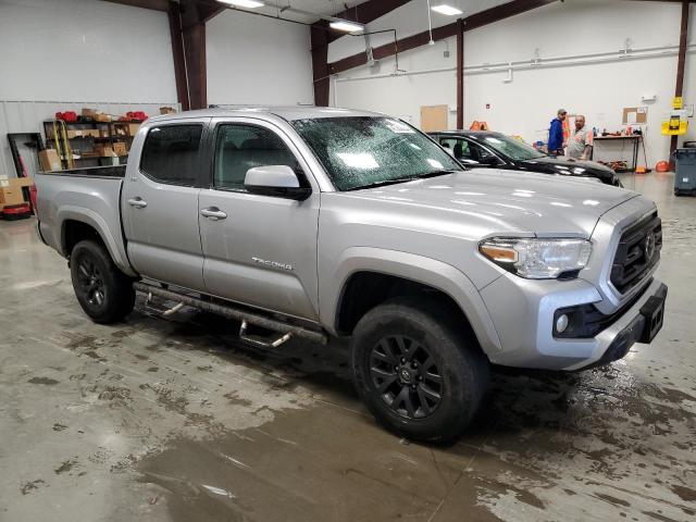 5TFCZ5AN1MX278252 - 2021 TOYOTA TACOMA DOUBLE CAB SILVER photo 4