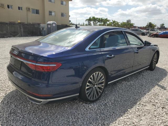 WAU8DAF81MN007524 - 2021 AUDI A8 L BLUE photo 3