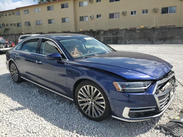 WAU8DAF81MN007524 - 2021 AUDI A8 L BLUE photo 4