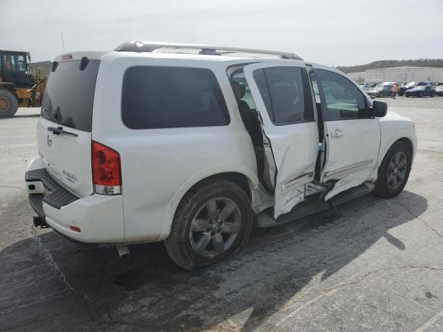 5N1BA0NF2EN601967 - 2014 NISSAN ARMADA PLATINUM WHITE photo 3