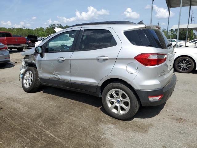 MAJ3S2GE4KC308591 - 2019 FORD ECOSPORT SE SILVER photo 2