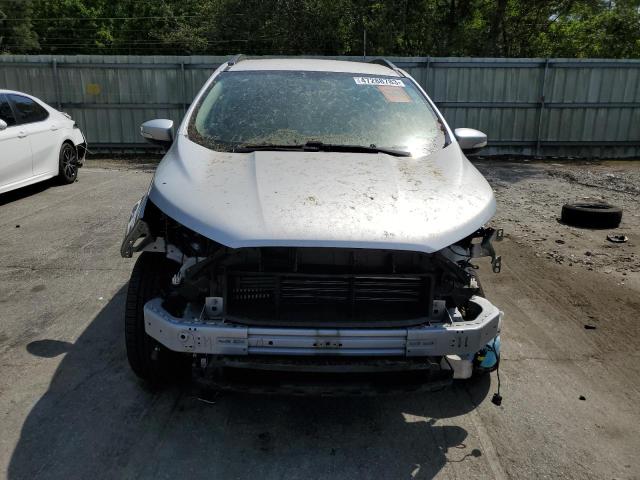 MAJ3S2GE4KC308591 - 2019 FORD ECOSPORT SE SILVER photo 5