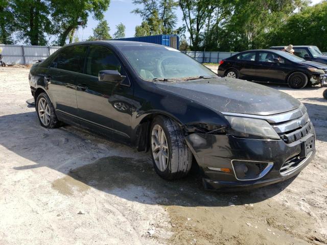 3FAHP0JA6AR222507 - 2010 FORD FUSION SEL BLACK photo 4