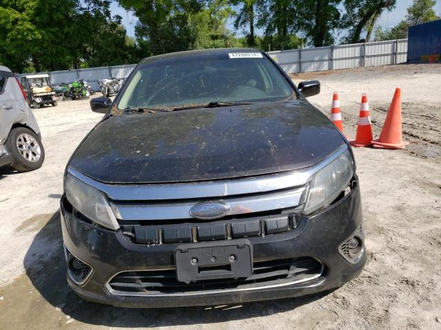 3FAHP0JA6AR222507 - 2010 FORD FUSION SEL BLACK photo 5