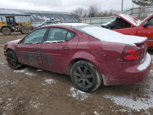 2G2WP552361136704 - 2006 PONTIAC GRAND PRIX BURGUNDY photo 2