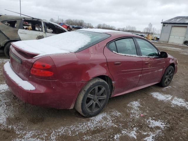 2G2WP552361136704 - 2006 PONTIAC GRAND PRIX BURGUNDY photo 3