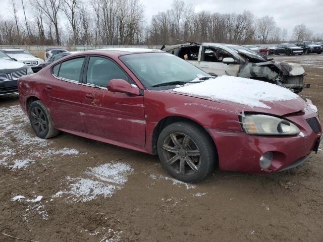 2G2WP552361136704 - 2006 PONTIAC GRAND PRIX BURGUNDY photo 4