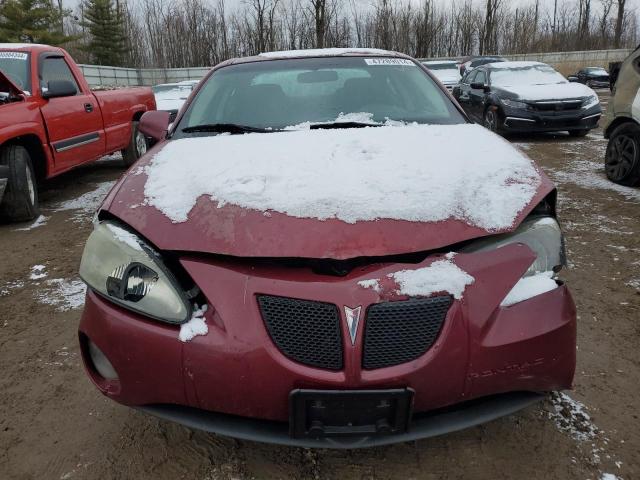 2G2WP552361136704 - 2006 PONTIAC GRAND PRIX BURGUNDY photo 5