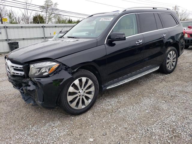 4JGDF6EE9HA823406 - 2017 MERCEDES-BENZ GLS 450 4MATIC BLACK photo 1