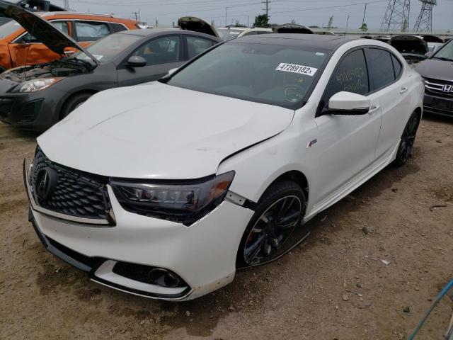 19UUB1F65KA005013 - 2019 ACURA TLX TECHNOLOGY WHITE photo 2
