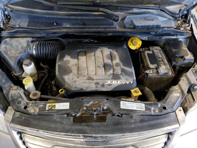 2C4RC1BG1ER359577 - 2014 CHRYSLER TOWN & COU TOURING SILVER photo 12