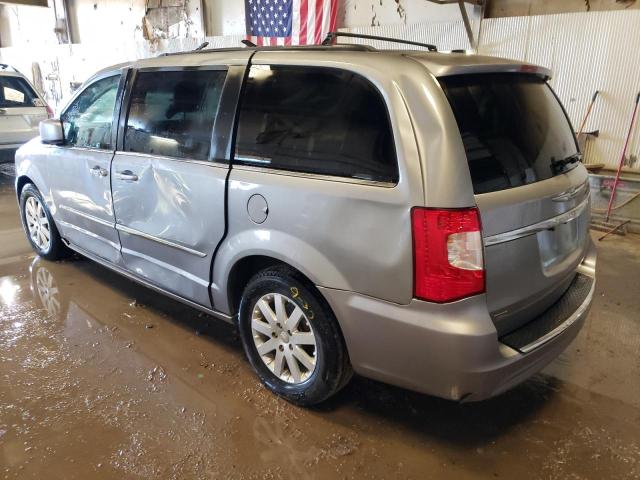2C4RC1BG1ER359577 - 2014 CHRYSLER TOWN & COU TOURING SILVER photo 2