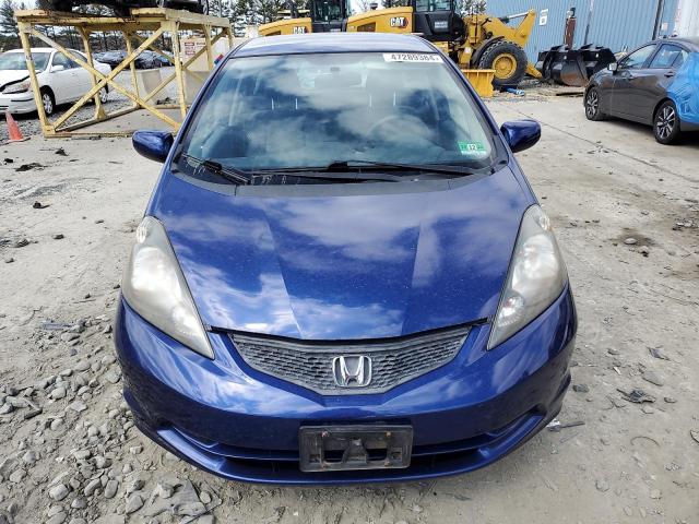 JHMGE8H32DC017446 - 2013 HONDA FIT BLUE photo 5