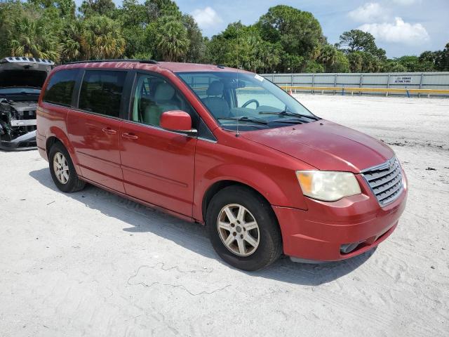 2A8HR54P98R667091 - 2008 CHRYSLER TOWN & COU TOURING BURGUNDY photo 4