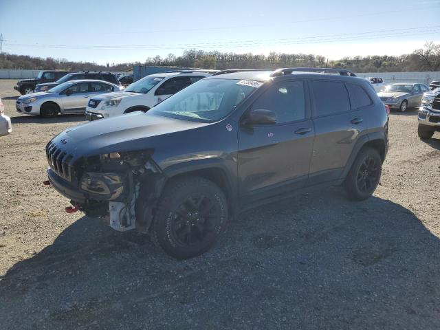 1C4PJMBXXJD603643 - 2018 JEEP CHEROKEE TRAILHAWK ნაცრისფერი ფოტო 1