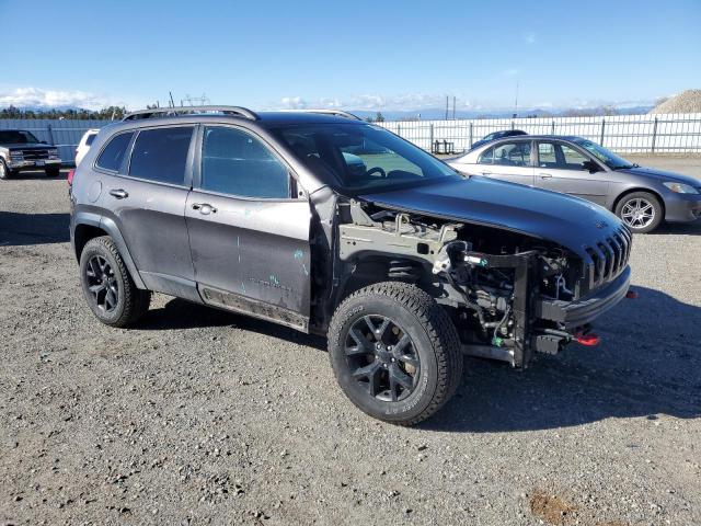 1C4PJMBXXJD603643 - 2018 JEEP CHEROKEE TRAILHAWK ნაცრისფერი ფოტო 4
