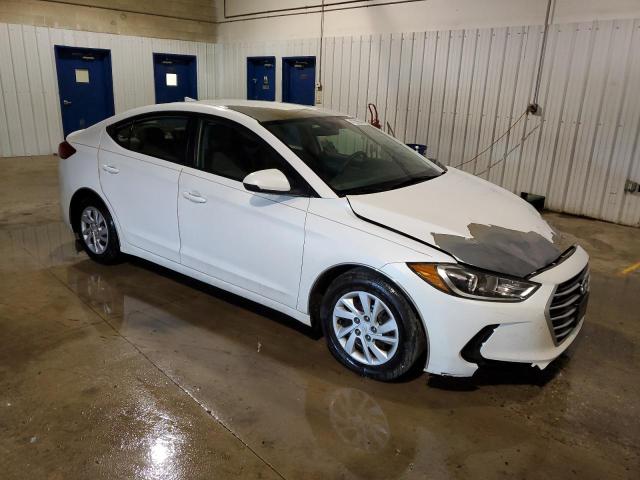 5NPD74LF9HH100648 - 2017 HYUNDAI ELANTRA SE WHITE photo 4