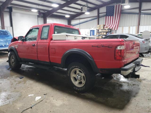 1FTZR15E45PA01495 - 2005 FORD RANGER SUPER CAB RED photo 2