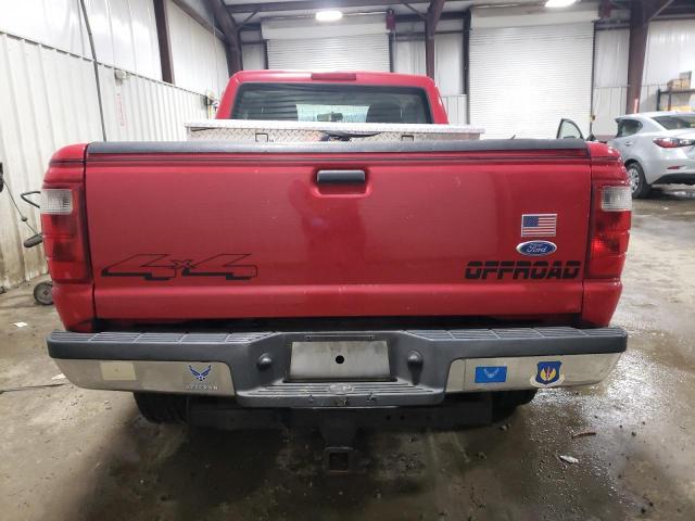 1FTZR15E45PA01495 - 2005 FORD RANGER SUPER CAB RED photo 6