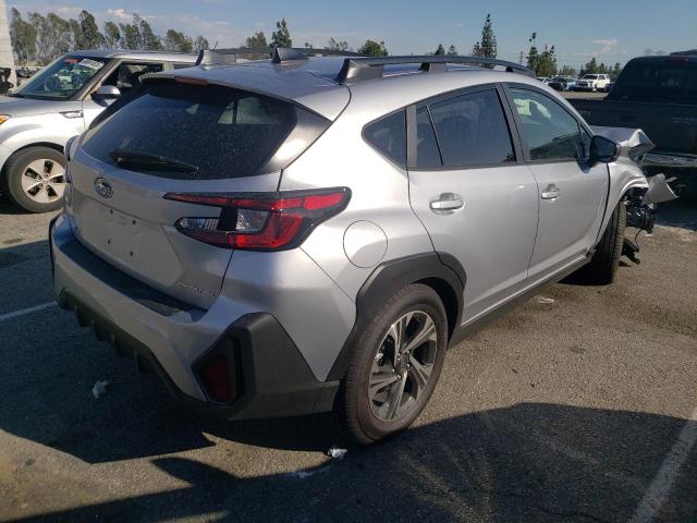 JF2GUADC4R8310584 - 2024 SUBARU CROSSTREK PREMIUM SILVER photo 3