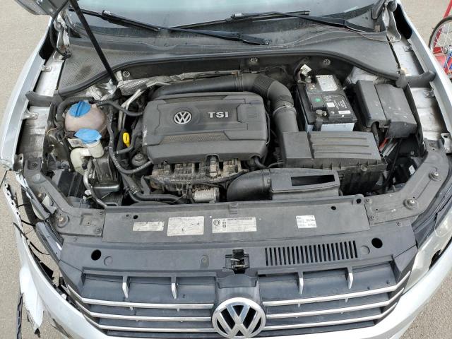 1VWCS7A35EC015427 - 2014 VOLKSWAGEN PASSAT SEL SILVER photo 11