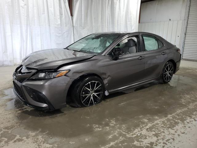 4T1G11AK7NU643376 - 2022 TOYOTA CAMRY SE GRAY photo 1