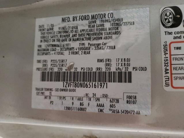 1ZVFT80N065161971 - 2006 FORD MUSTANG SILVER photo 13