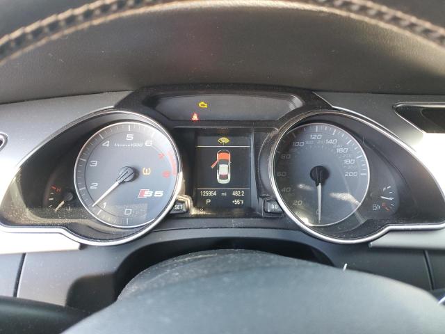 WAUCVAFR6CA001160 - 2012 AUDI S5 PREMIUM PLUS 黑色 照片 9