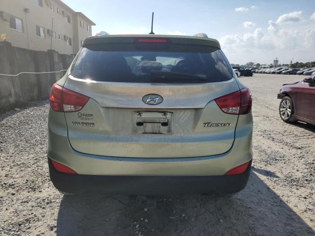 KM8JU3AC5AU110633 - 2010 HYUNDAI TUCSON GLS GREEN photo 6