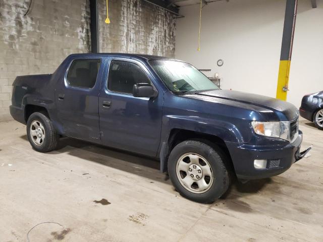 5FPYK1F26AB008657 - 2010 HONDA RIDGELINE RT BLUE photo 4