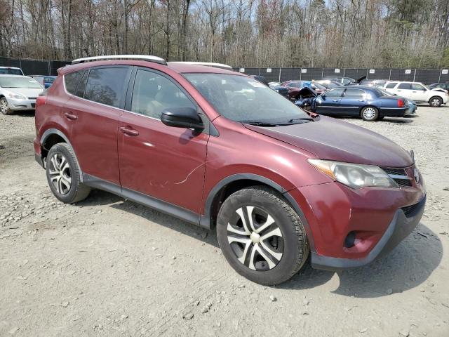 JTMBFREV5EJ010315 - 2014 TOYOTA RAV4 LE RED photo 4