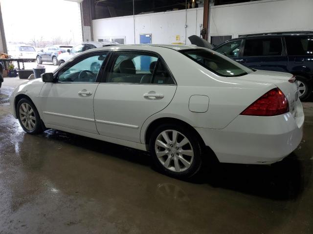 1HGCM66506A022107 - 2006 HONDA ACCORD EX WHITE photo 2