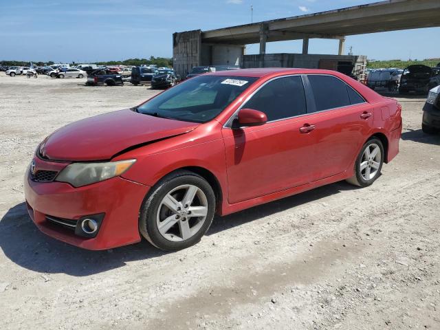 4T1BF1FK0DU660037 - 2013 TOYOTA CAMRY L RED photo 1