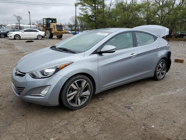 5NPDH4AE7FH547595 - 2015 HYUNDAI ELANTRA SE SILVER photo 1