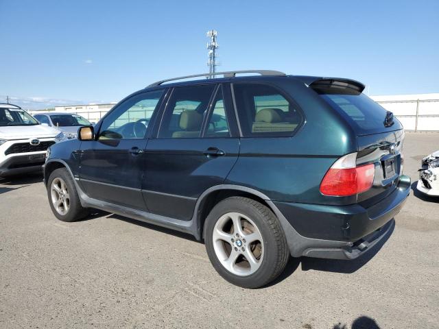 5UXFA53503LW24538 - 2003 BMW X5 3.0I GREEN photo 2