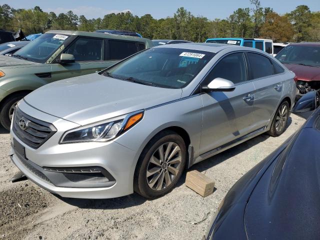 5NPE34AF1GH399568 - 2016 HYUNDAI SONATA SPORT SILVER photo 1