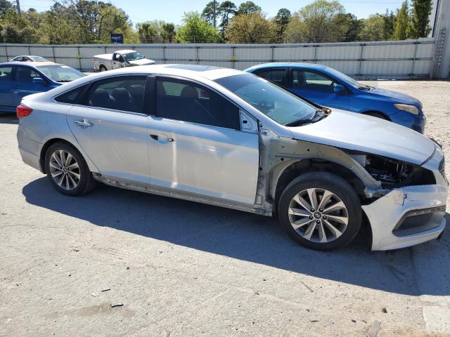 5NPE34AF1GH399568 - 2016 HYUNDAI SONATA SPORT SILVER photo 4